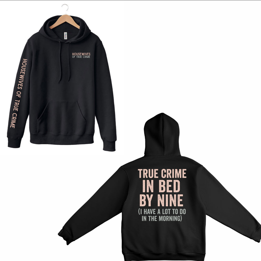 Housewives of True Crime Black Hoodie Sweatshirt
